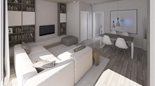 Prestigioso quadrilocale in palazzina di elevata qualità abitativa sito nel complesso residenziale di San Martino Luxury Living di Cusano Milanino (MI)